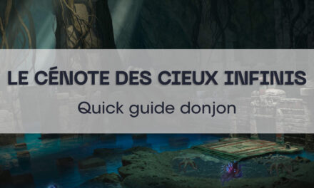 Le Cénote des Cieux Infinis (Quick guide)